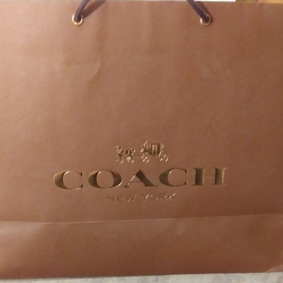 COACH LEATHER HANDBAG TWO TONE - Picture 8 of 8